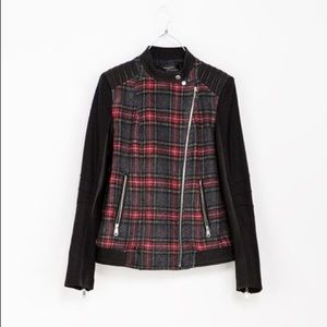 Zara plaid jacket!